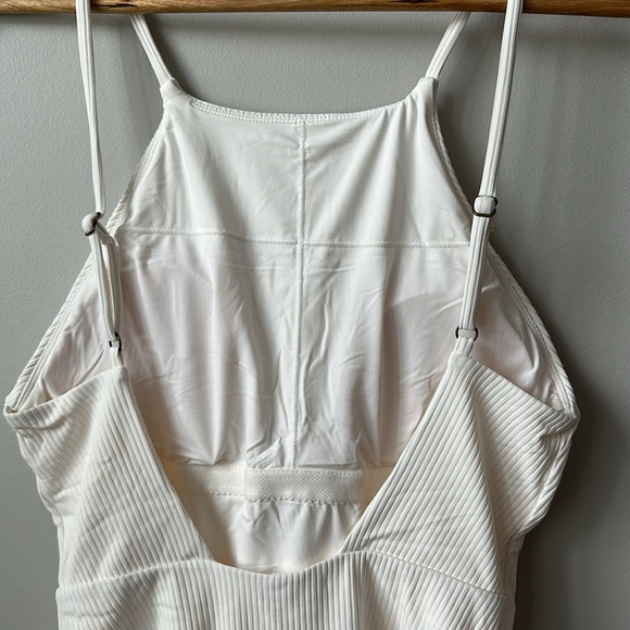 NWT Andie Asbury Ribbed One Piece in COCO M - Picture 6 of 8